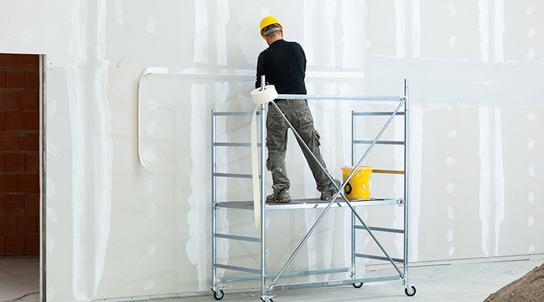 Peeling Drywall Tape