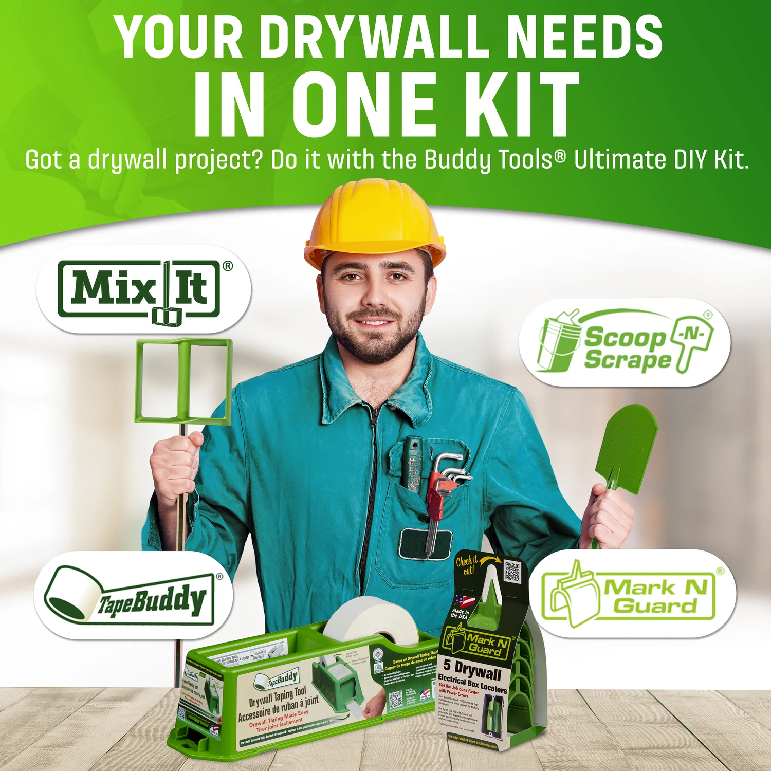 Drywall Tool Pro Bundle - 6 in 1