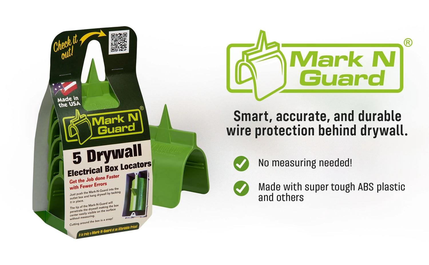 Mark N Guard® by Buddy Tools – Outlet Marker for Drywall